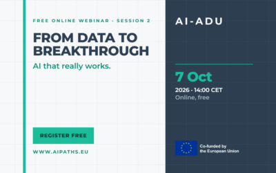 AI-ADU Webinar Series continues: “From Data to Breakthrough: AI That Really Works”