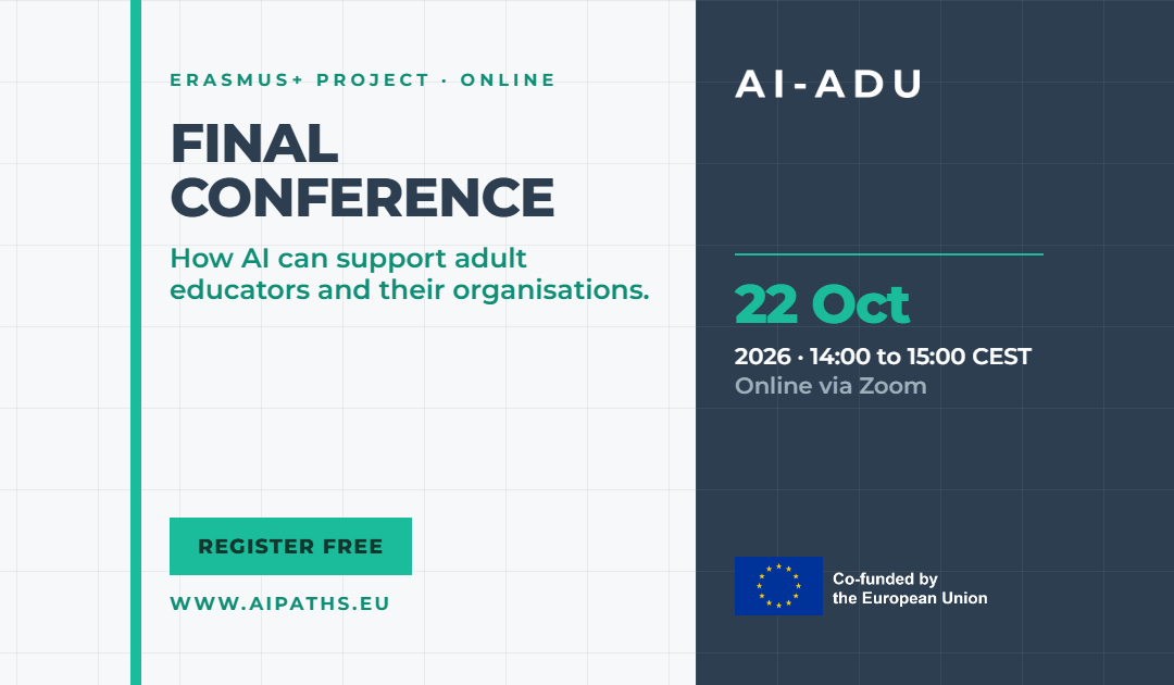 AI-ADU Final Virtual Conference: “The Future of AI in Adult Education”